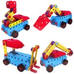 Set de Constructie Multifunctional Salamandra Kids&reg;, Creativ si Educativ, 300 de Piese Incluse, Bormasina fotografia produsului View 2 S