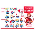 Set de Constructie Multifunctional Salamandra Kids&reg;, Creativ si Educativ, 300 de Piese Incluse, Bormasina fotografia produsului View 3 S