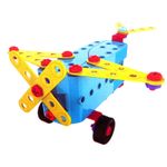 Set de Constructie Multifunctional Salamandra Kids&reg;, Creativ si Educativ, 300 de Piese Incluse, Bormasina fotografia produsului View 6 S