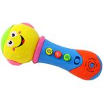Microfon de jucarie cu muzica, proiector si sunete interactive, multicolor fotografia produsului