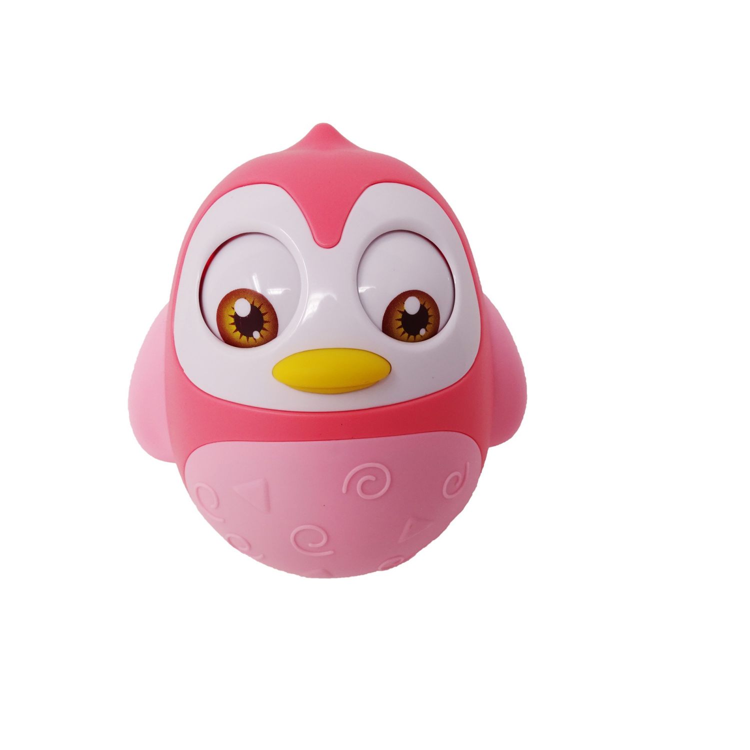 Pinguinul simpatic si zgomotos Roly Poly, Roz fotografia produsului View 2 L