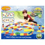Jucarie Set Pista de masini, 68 accesorii fotografia produsului View 3 S