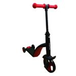 Trotineta/Bicicleta pentru Copii, 2 in 1 Reglabila, Rosu fotografia produsului View 2 S