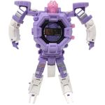 Ceas de mana electronic Robot 2in1, mov fotografia produsului