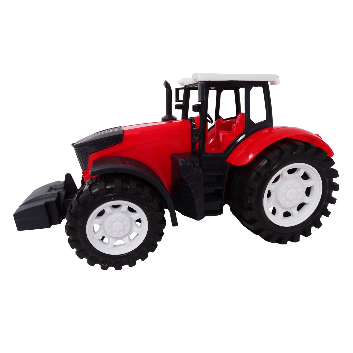 Tractor pentru copii, Masina fermierului, Rosie fotografia produsului