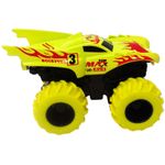 Masinuta Diecast, metalica, Galben/Rosu fotografia produsului View 2 S