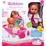 Set papusa Bathtime TUTU cu Cada si 6 Accesorii, Roz fotografia produsului