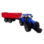Tractor cu Remorca Basculanta, Albastra fotografia produsului View 4 S