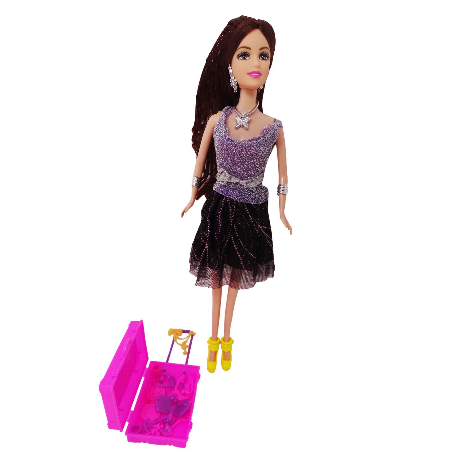 Set Papusa cu Bijuterii, 14 Piese fotografia produsului View 2 L