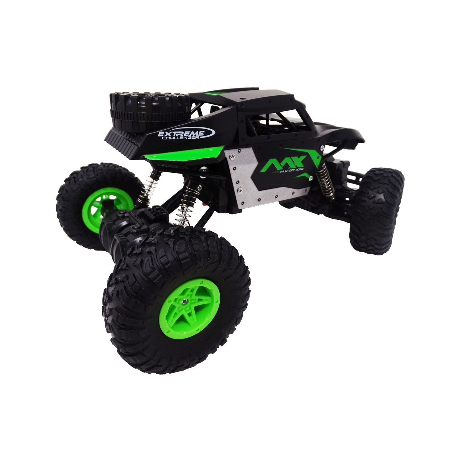 Masina R/C Off Road, 1:16 Scara, 4x4 cu Telecomanda, Negru/Verde fotografia produsului View 3 L