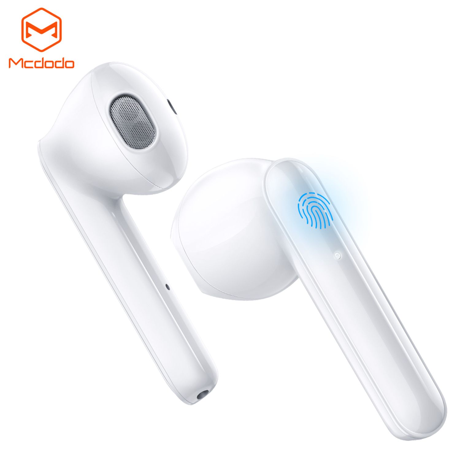Casti audio Mcdodo Teana Series TWS True Wireless HP-5300, universal, in ear, wireless, Alb fotografia produsului