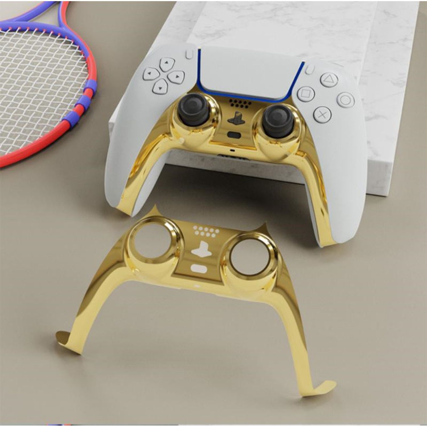 Capac cu prindere galvanizata pentru Consola de jocuri PS5 Controller Joystick fotografia produsului View 2 L