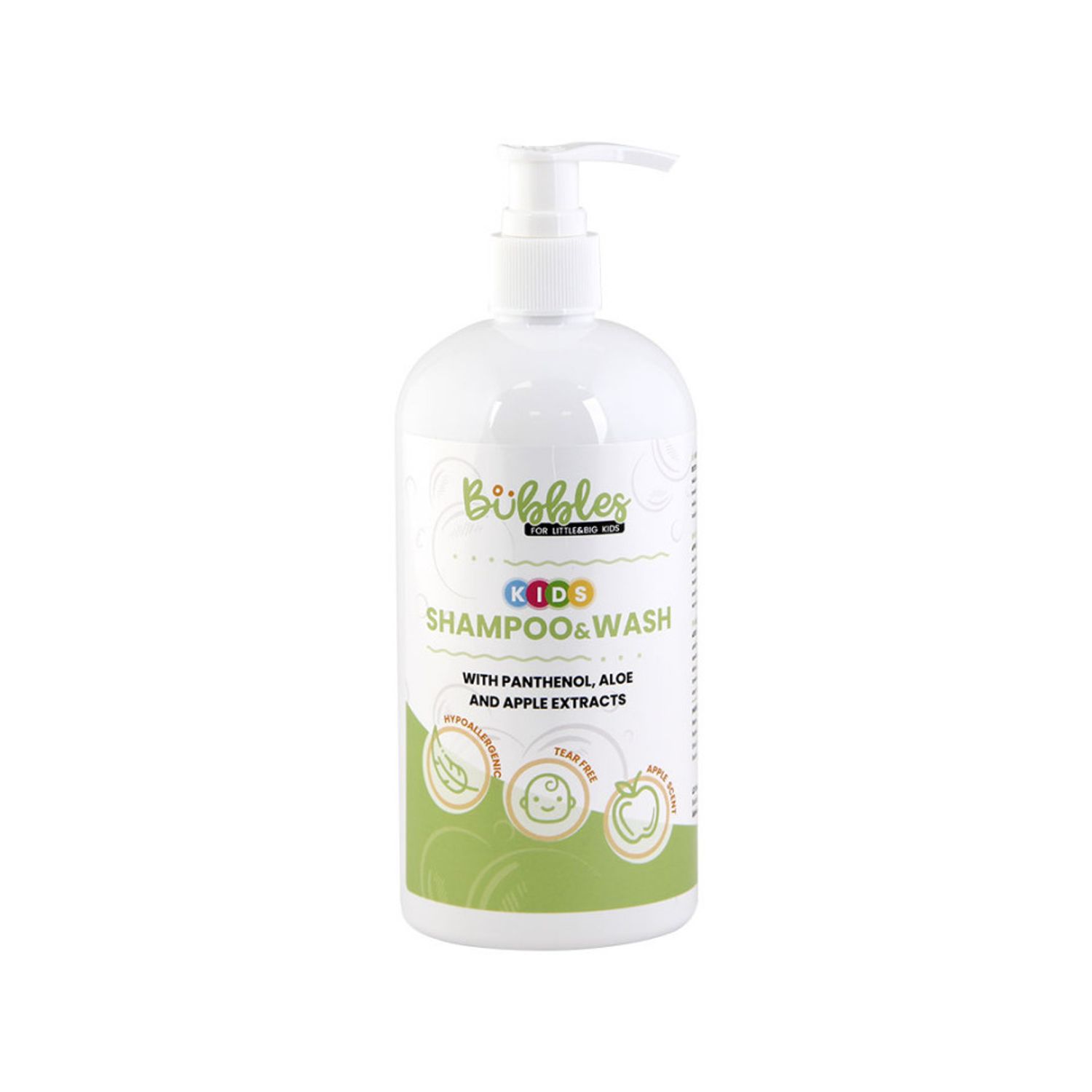 Sampon si gel de dus pentru copii Bubbles, fara lacrimi, 500 ml fotografia produsului