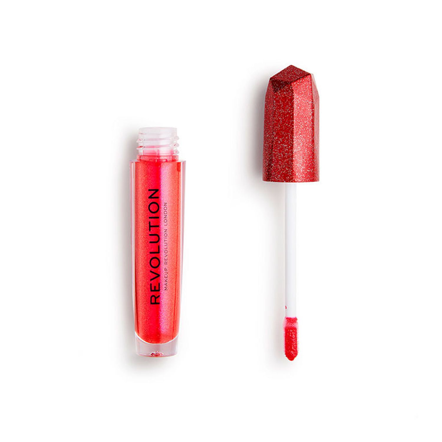Gloss de buze Revolution Precious Stone Lip Topper Ruby Crush, Makeup Revolution, 4ml fotografia produsului