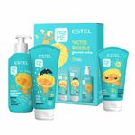 Set pentru copii &bdquo;Distractie curata&rdquo; ESTEL LITTLE ME (Sampon 300 ml, gel de dus 200 ml, Protectie solara pentru bebelusi 150 ml) fotografia produsului