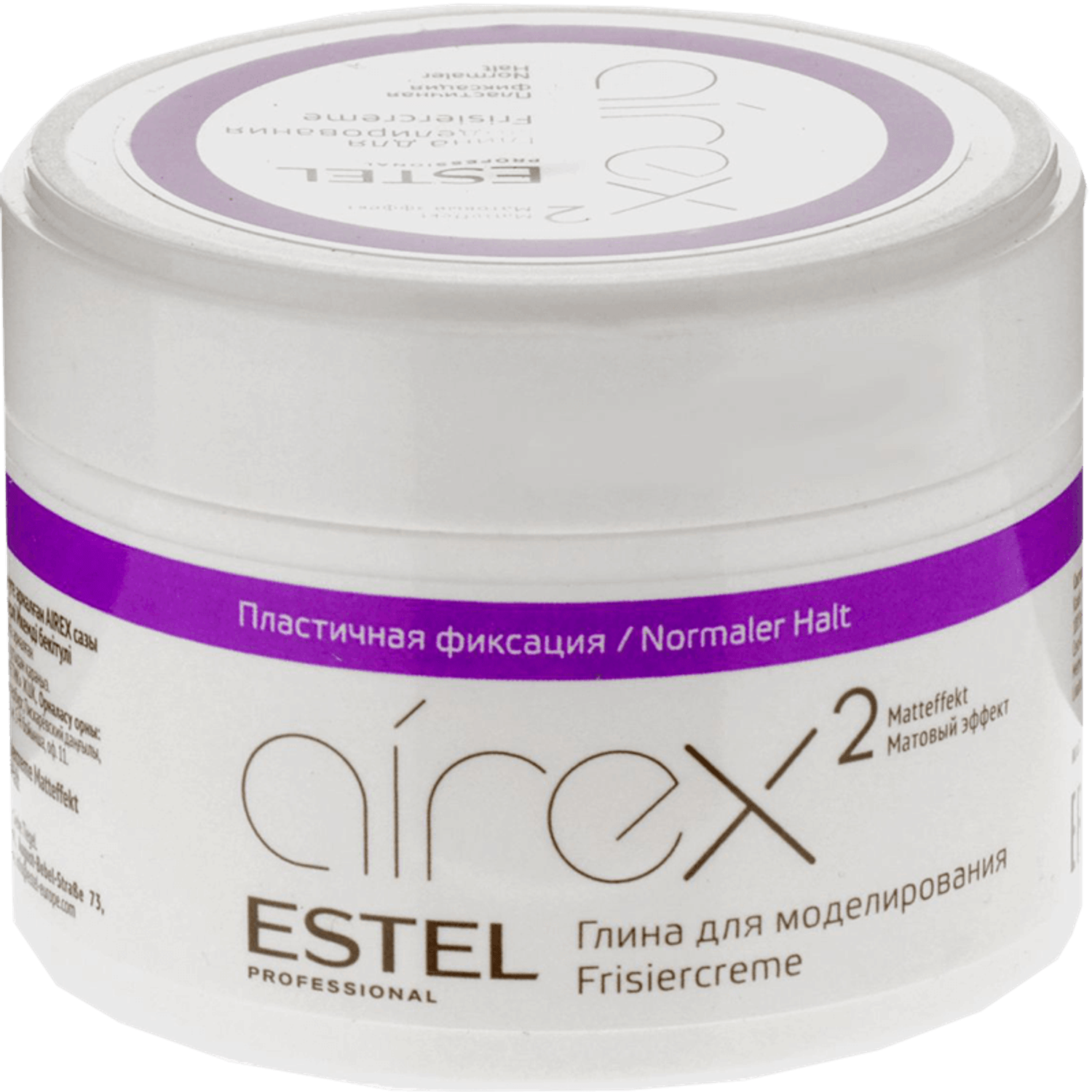 ESTEL Professional - Argila pentru modelarea parului cu efect mat Airex ...