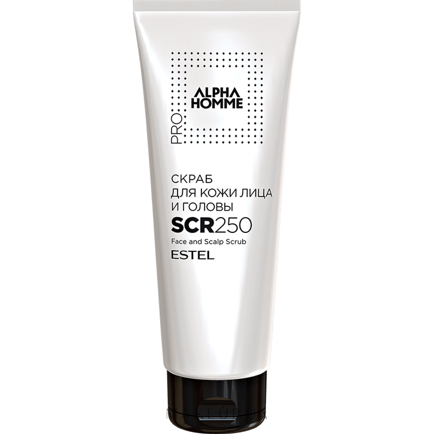 Scrub pentru ten si scalp ESTEL Alpha Homme, 250 ml fotografia produsului