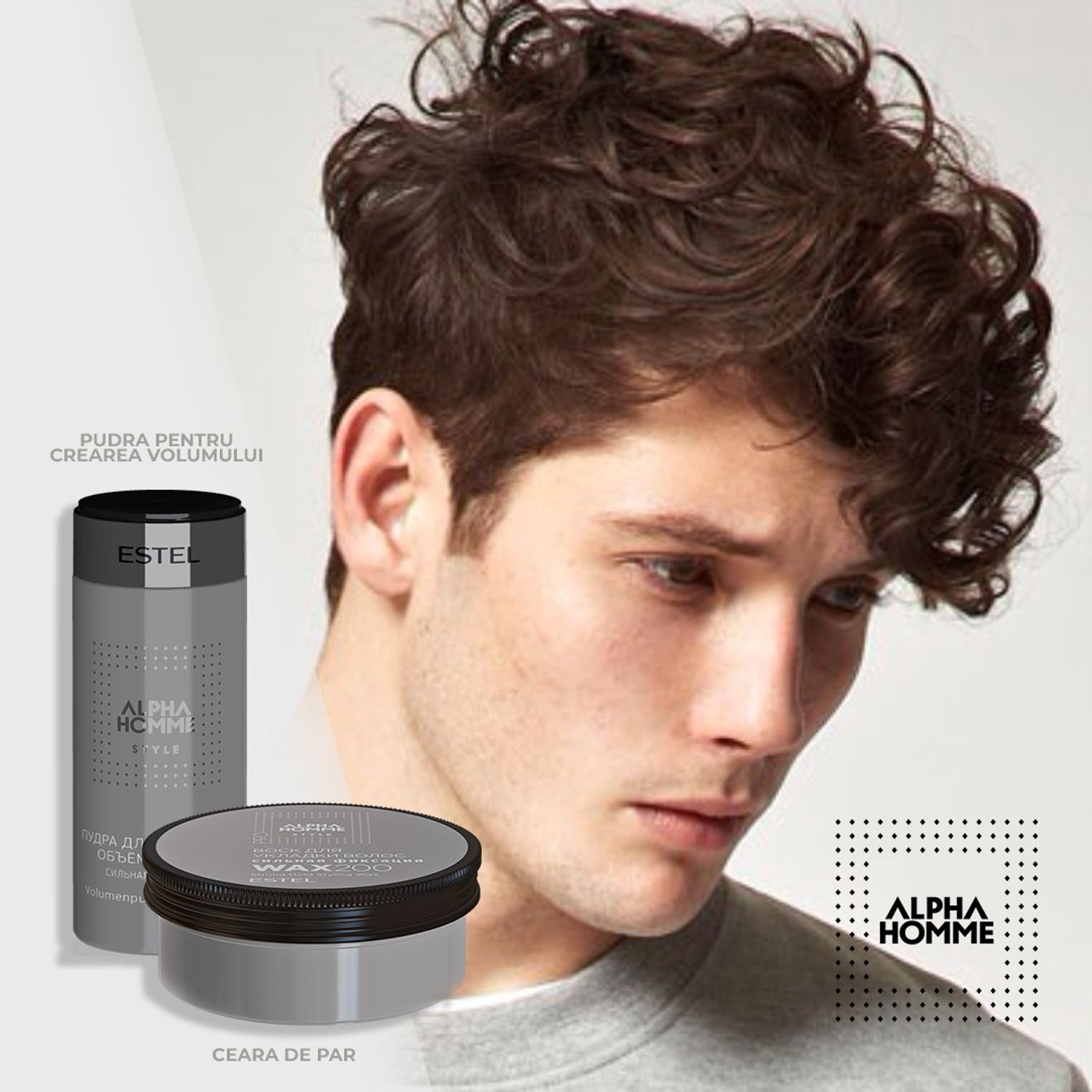 Pudra pentru par ESTEL Alpha Homme, 8 g fotografia produsului View 2 L