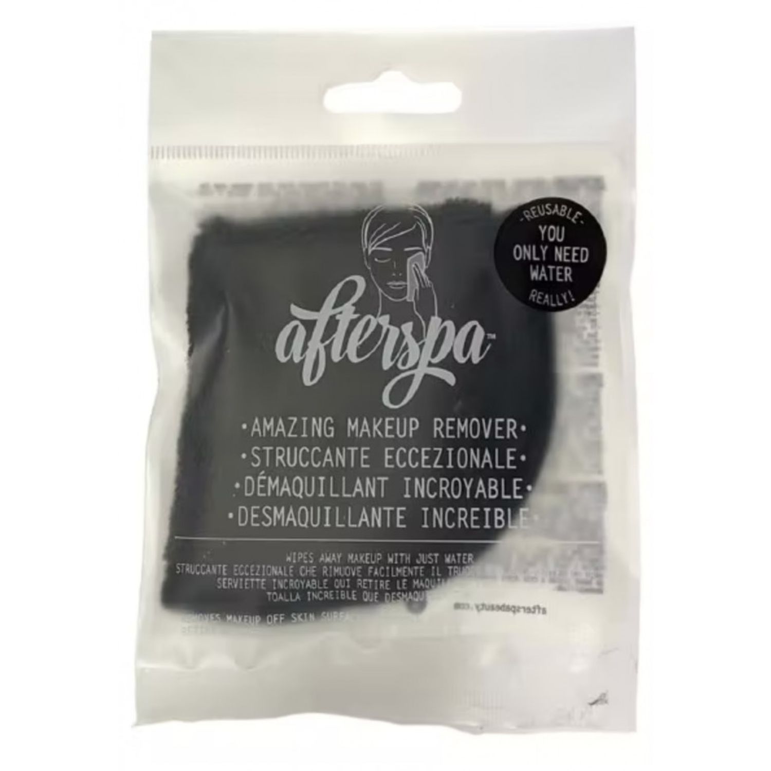 Mini Magic Makeup remover, Negru, Afterspa, 1buc fotografia produsului