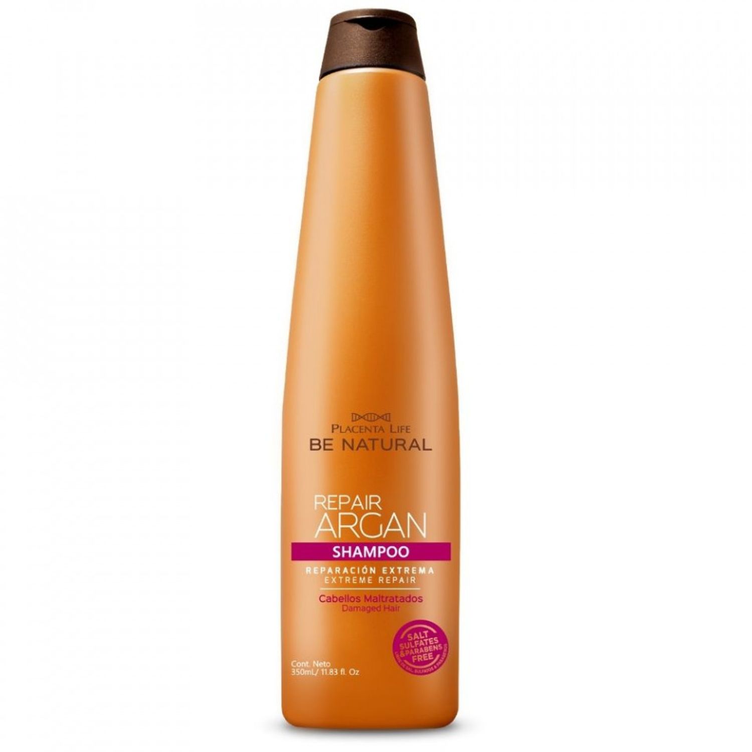 Șampon cu ulei de argan, Be Natural, 350ml fotografia produsului