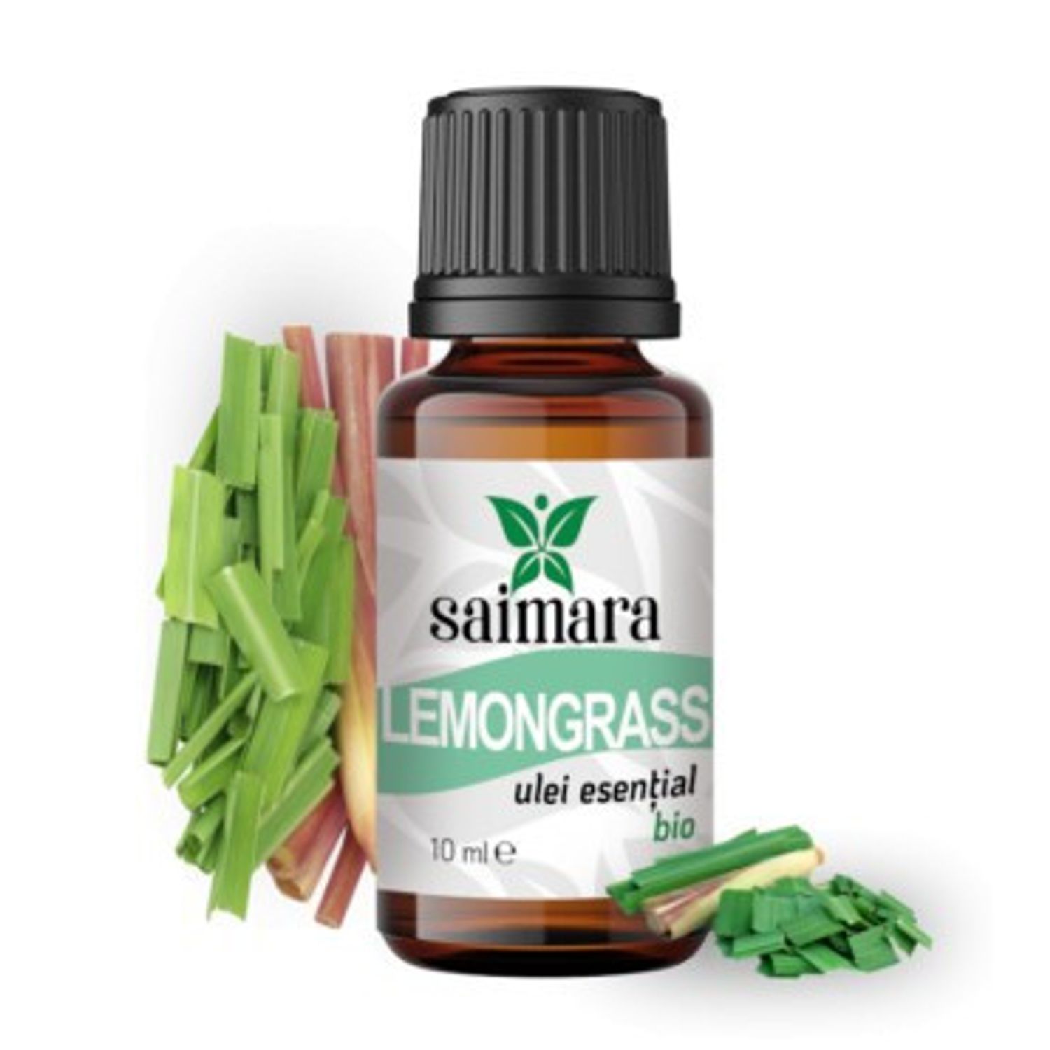 Ulei esential de Lemongrass, 10ml - Saimara fotografia produsului