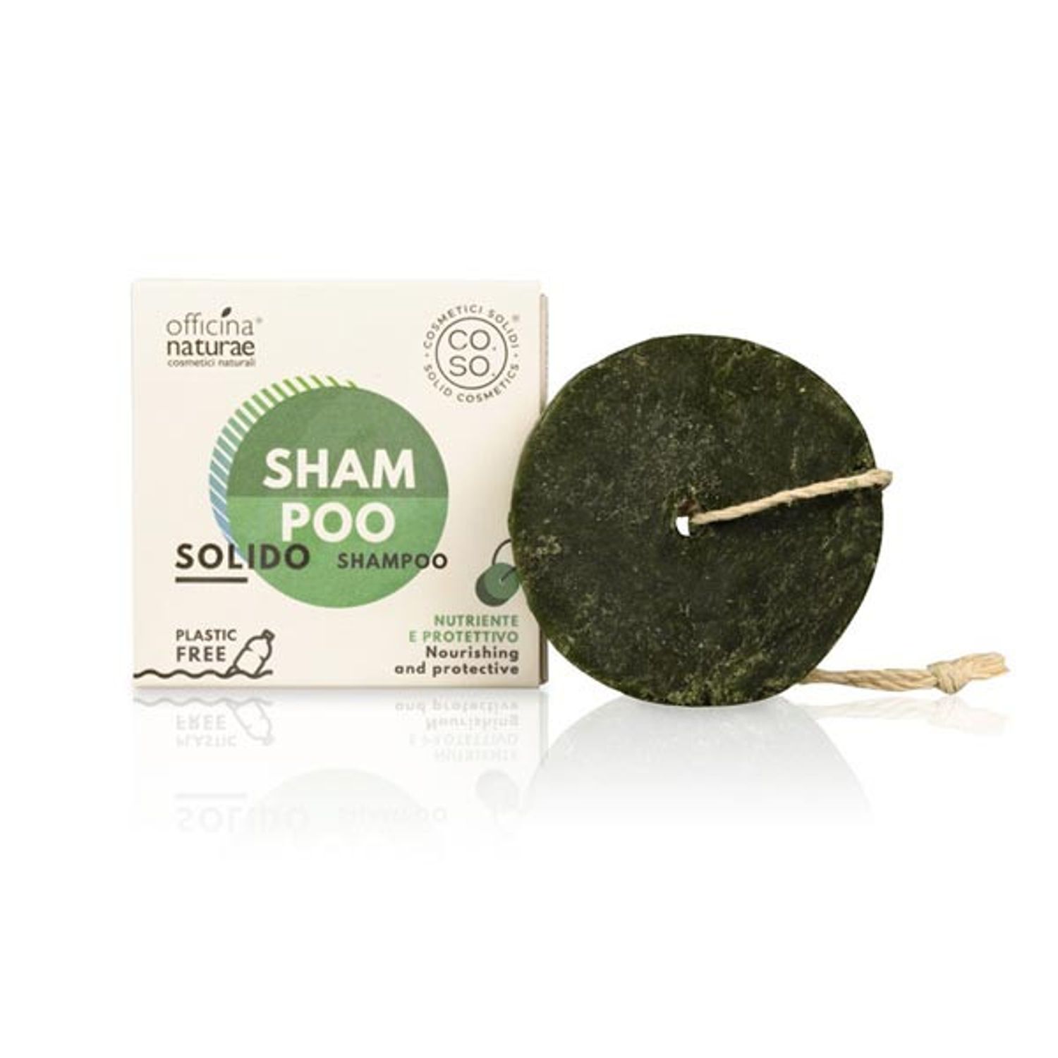 Sampon solid nutritiv si protector CO.SO 64g, Officina Naturae fotografia produsului