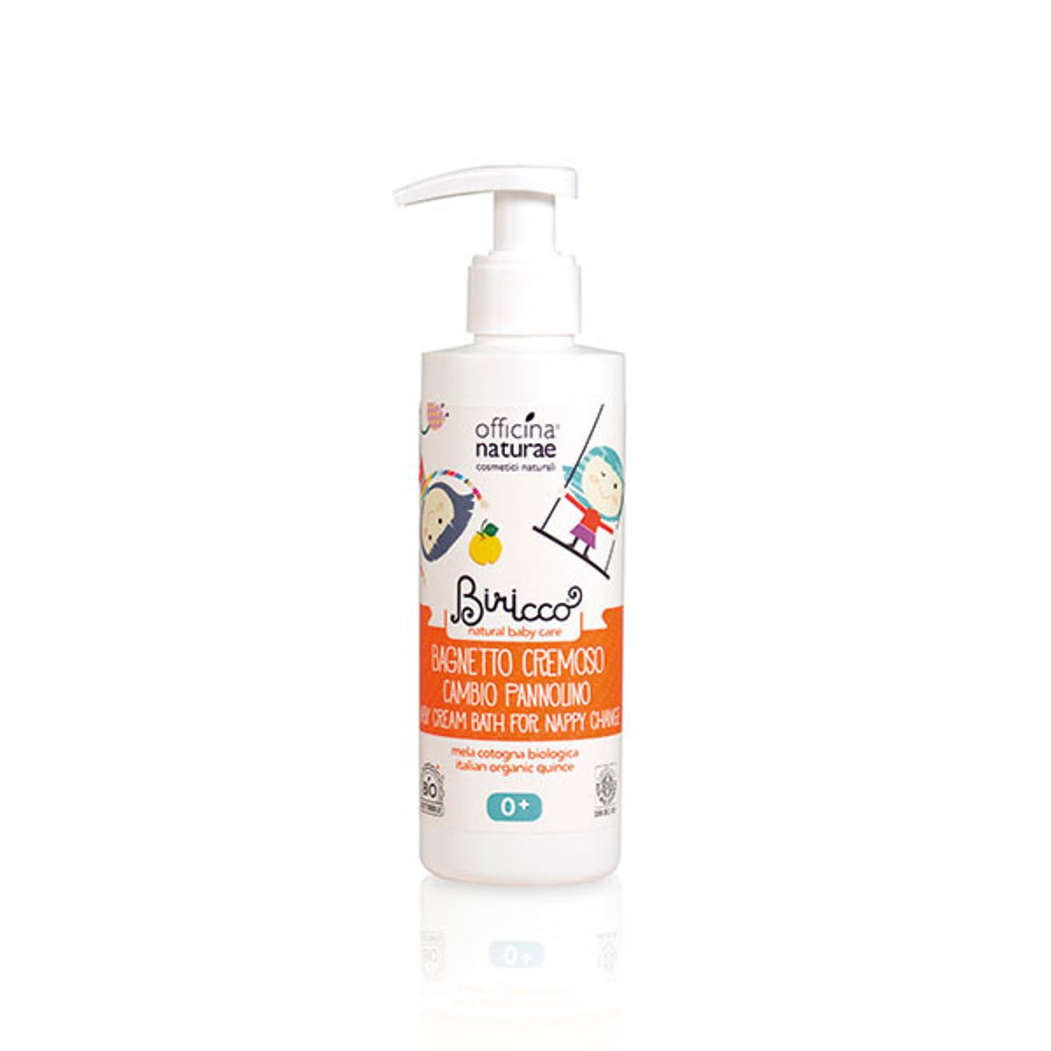 Crema de baie bio bebe (0+ luni) 200 ml, Biricco fotografia produsului