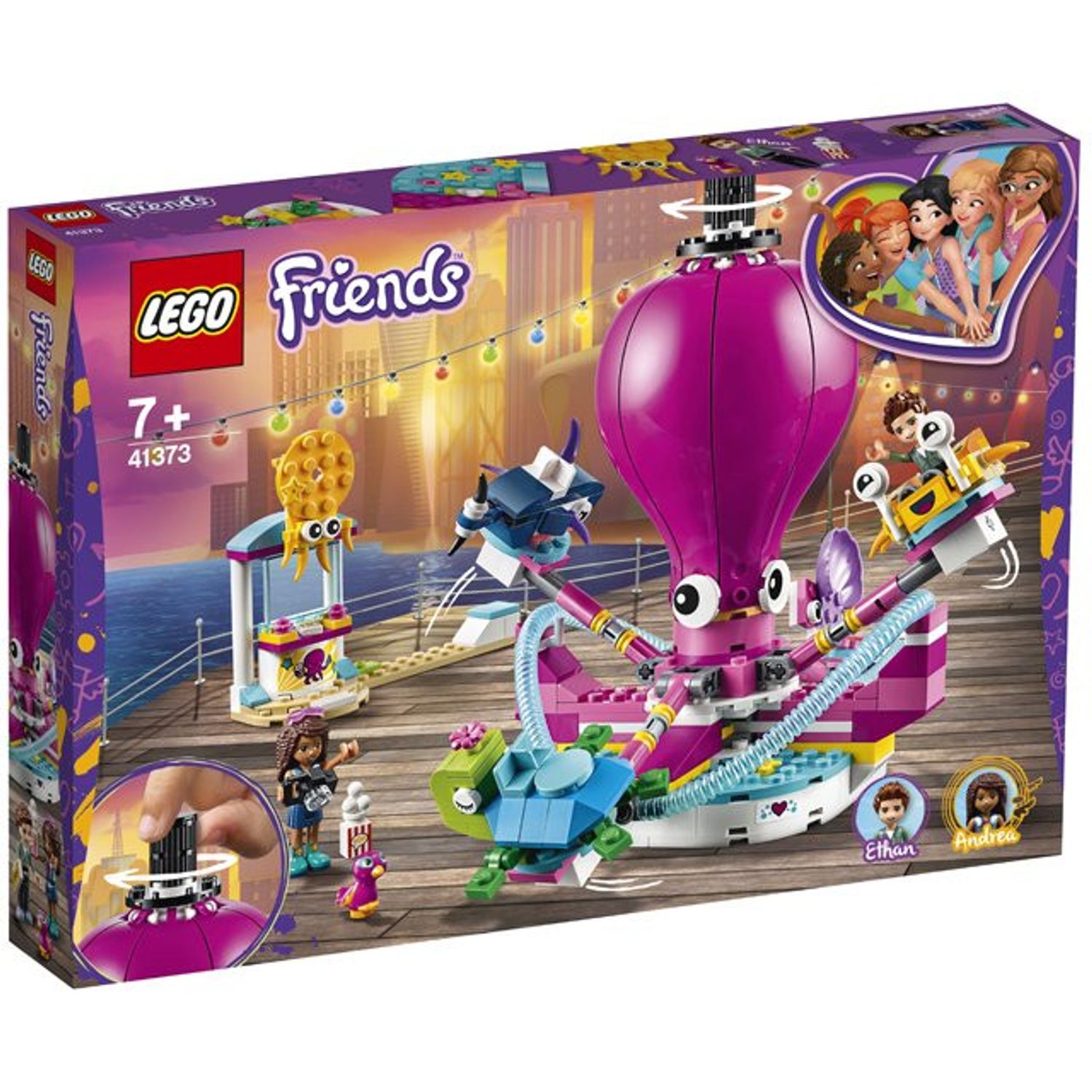 Lego, Friends Funny Octopus Ride 7+ fotografia produsului