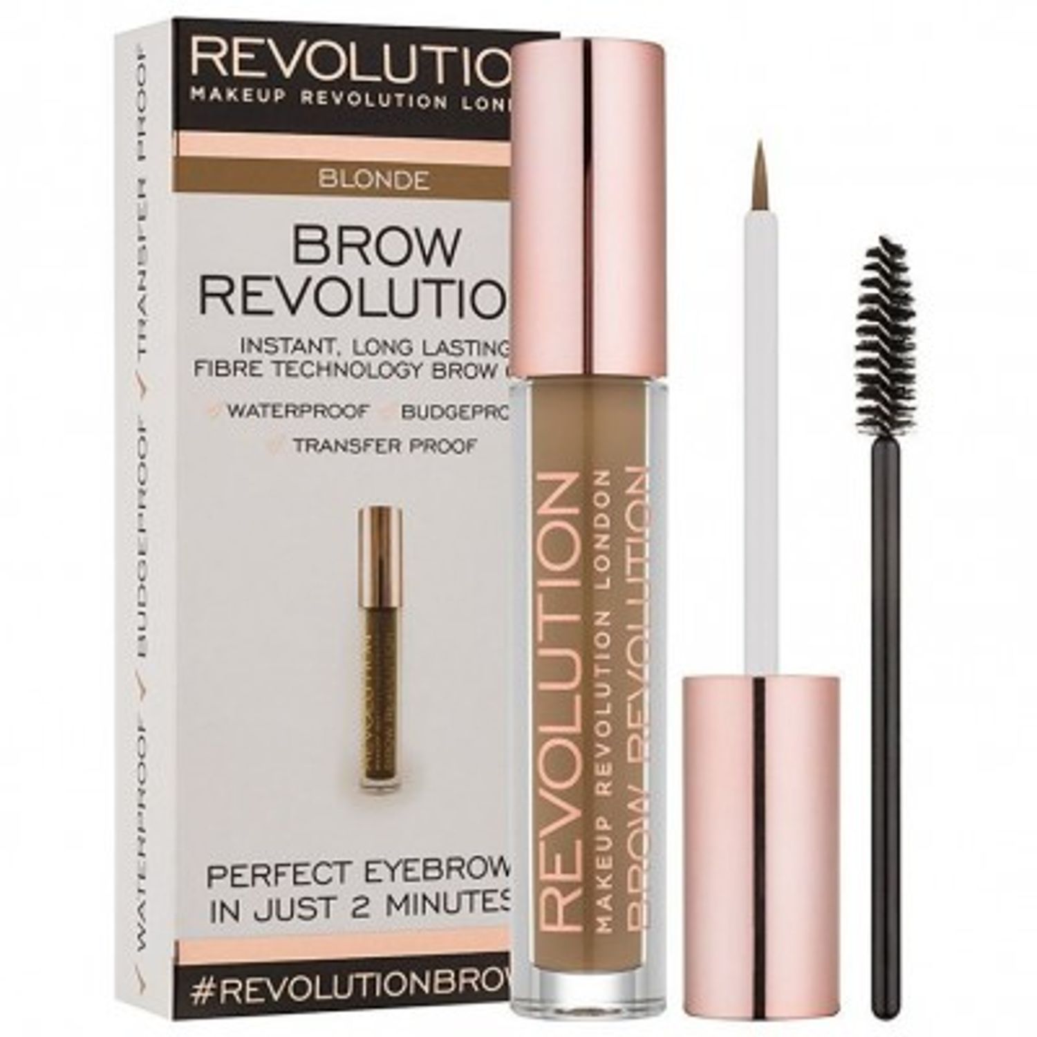 Kit sprancene Brow Revolution Makeup Revolution London 3.8 g - Blonde fotografia produsului