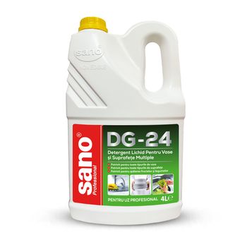 Detergent Lichid Pentru Vase Si Suprafete MultipleSANO PROFESSIONAL DG-244L