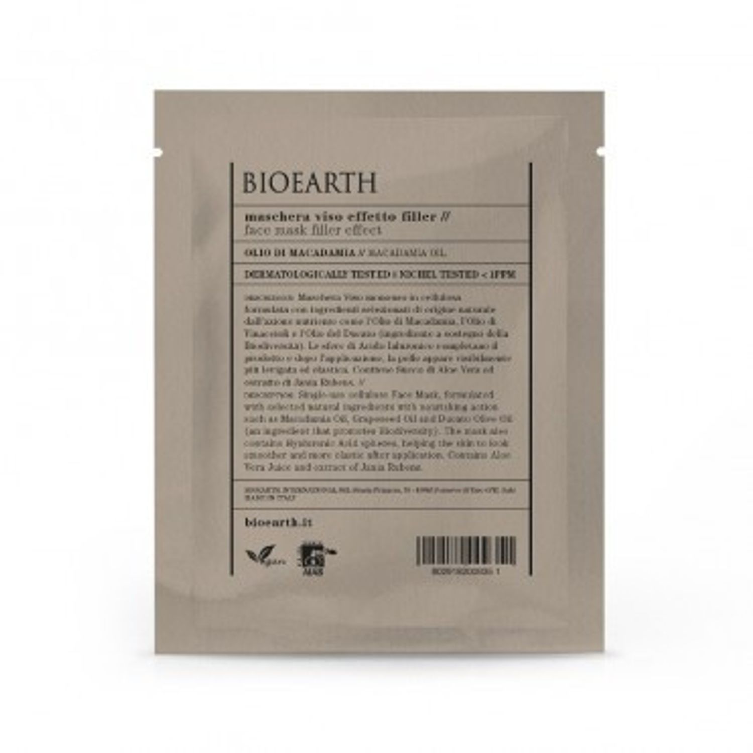 Masca ten cu efect filler - Bioearth fotografia produsului