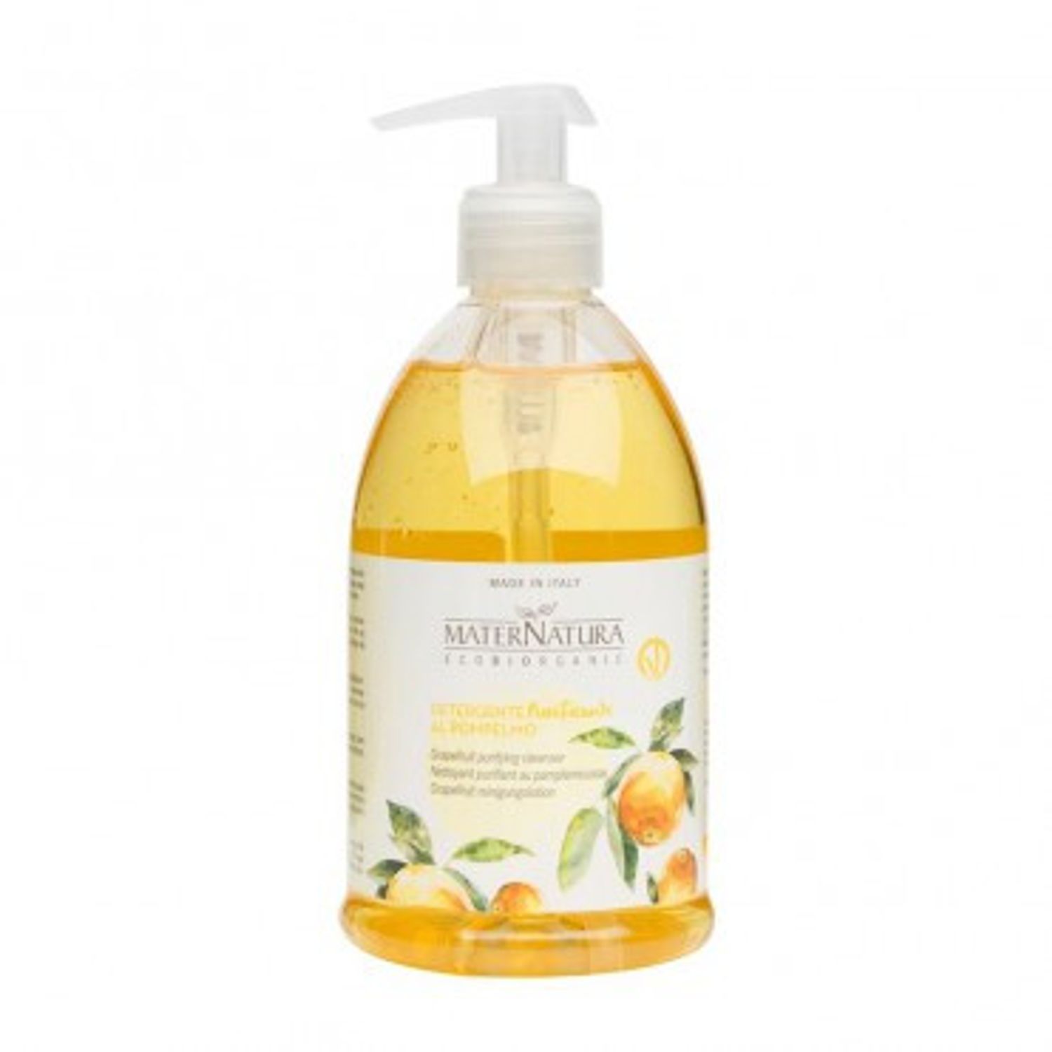 Sapun lichid cu grapefruit, 500ml - MaterNatura fotografia produsului
