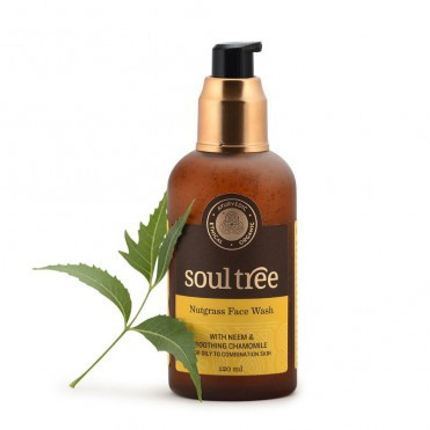 Gel curatare ten cu nutgrass, 120 ml - Soultree fotografia produsului
