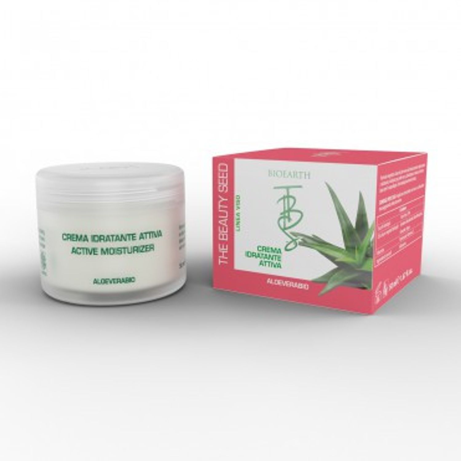 Crema hidratanta activa Bioearth 50ml fotografia produsului
