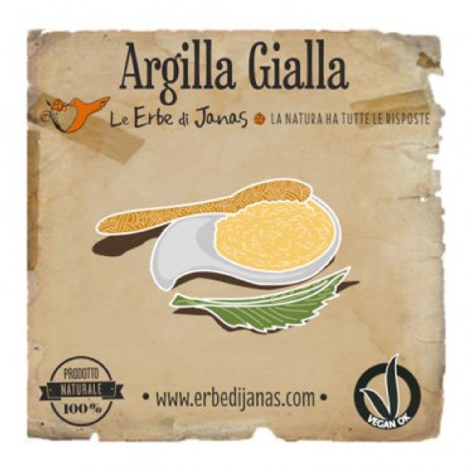 Argila galbena Erbe di Janas fotografia produsului View 2 L