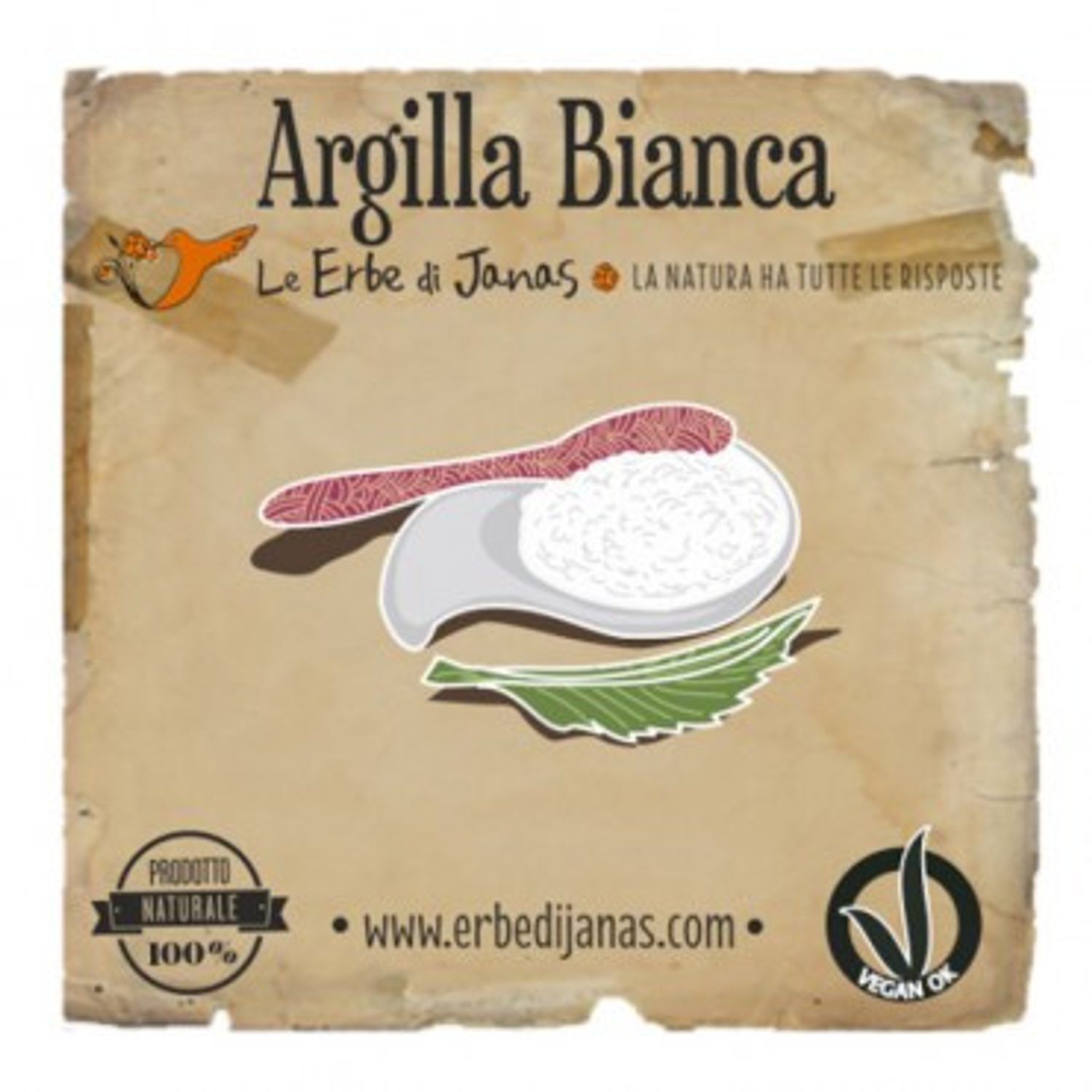 Argila alba Erbe di Janas fotografia produsului