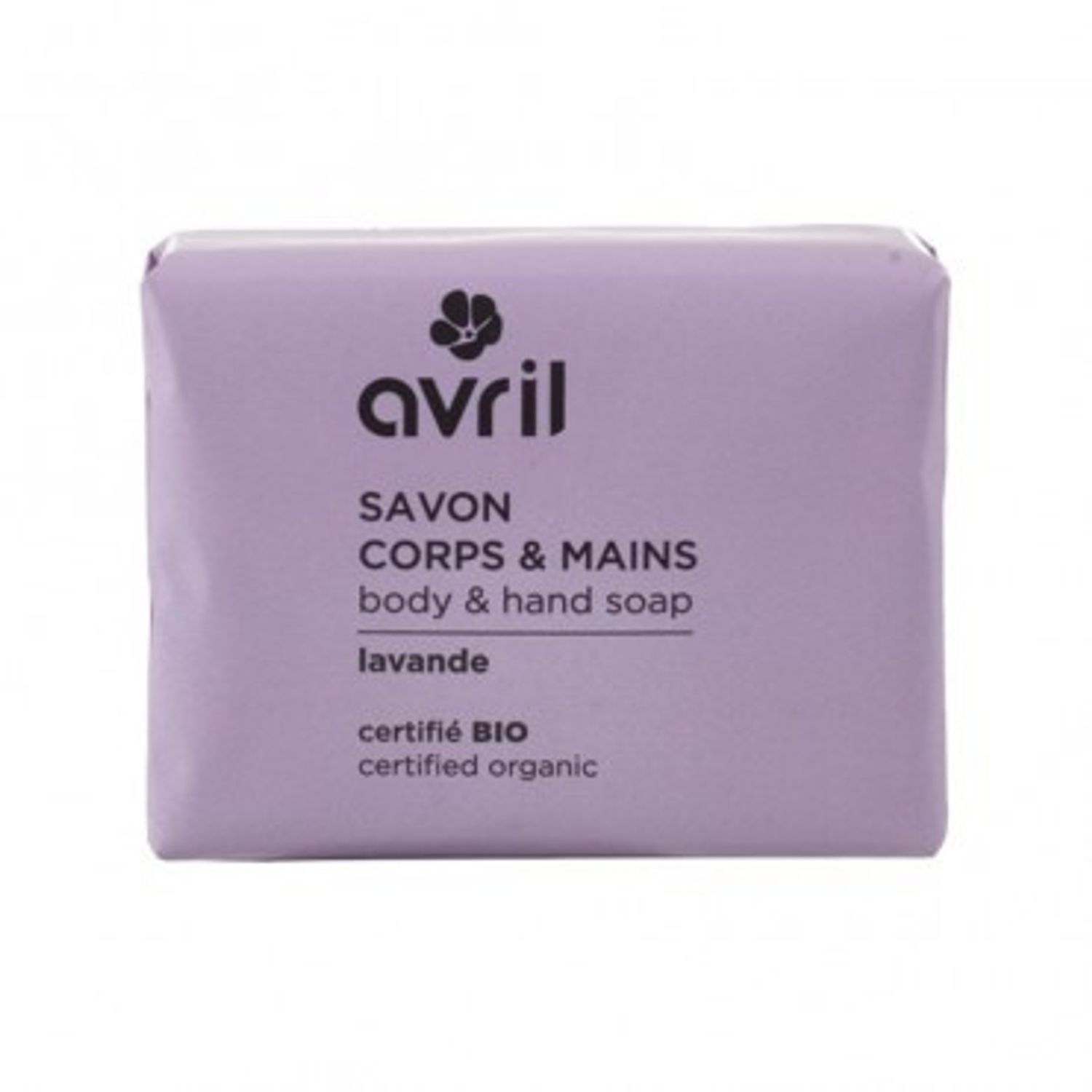 Sapun bio cu aroma de lavanda Avril fotografia produsului