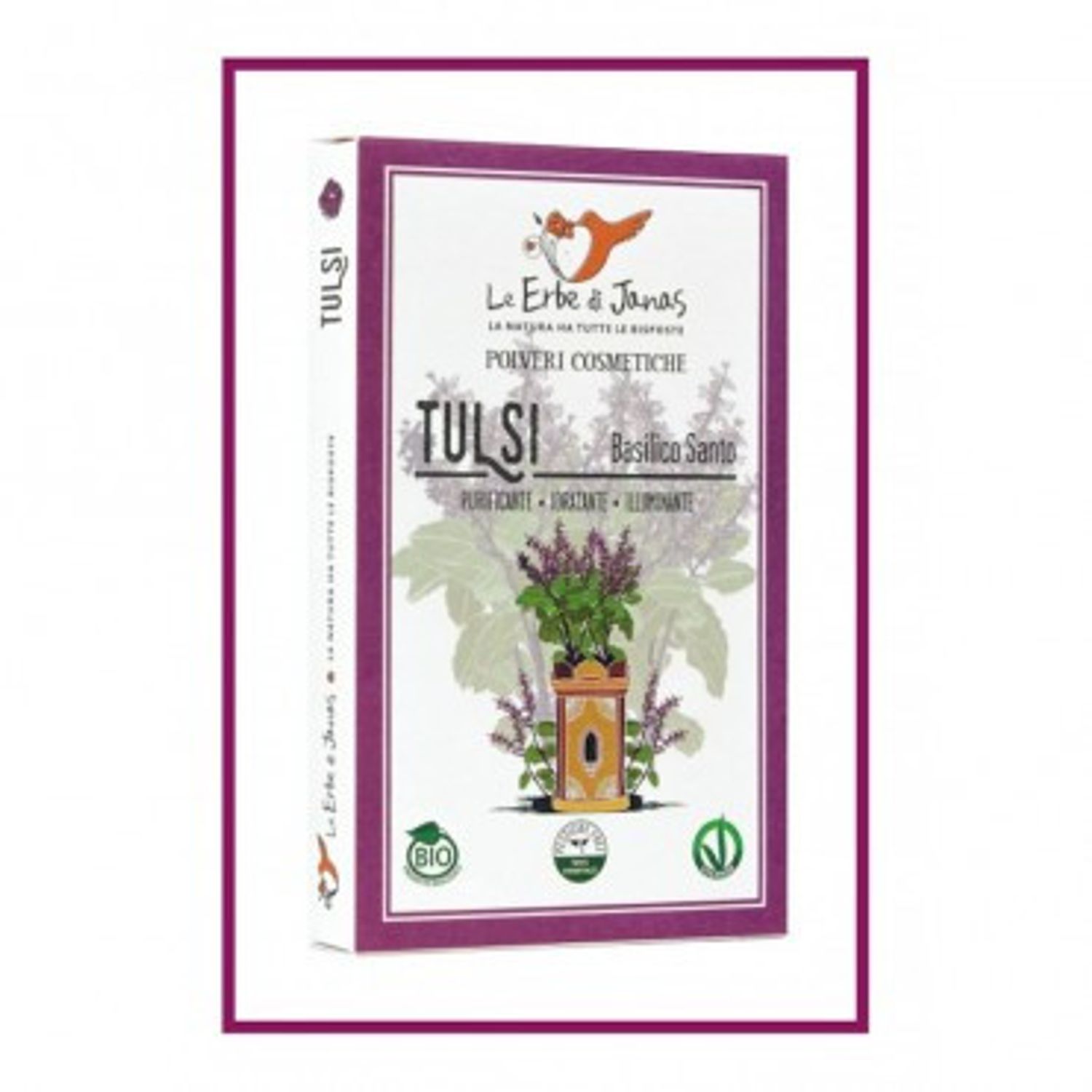 Pudra de Tulsi Le Erbe di Janas 100gr fotografia produsului