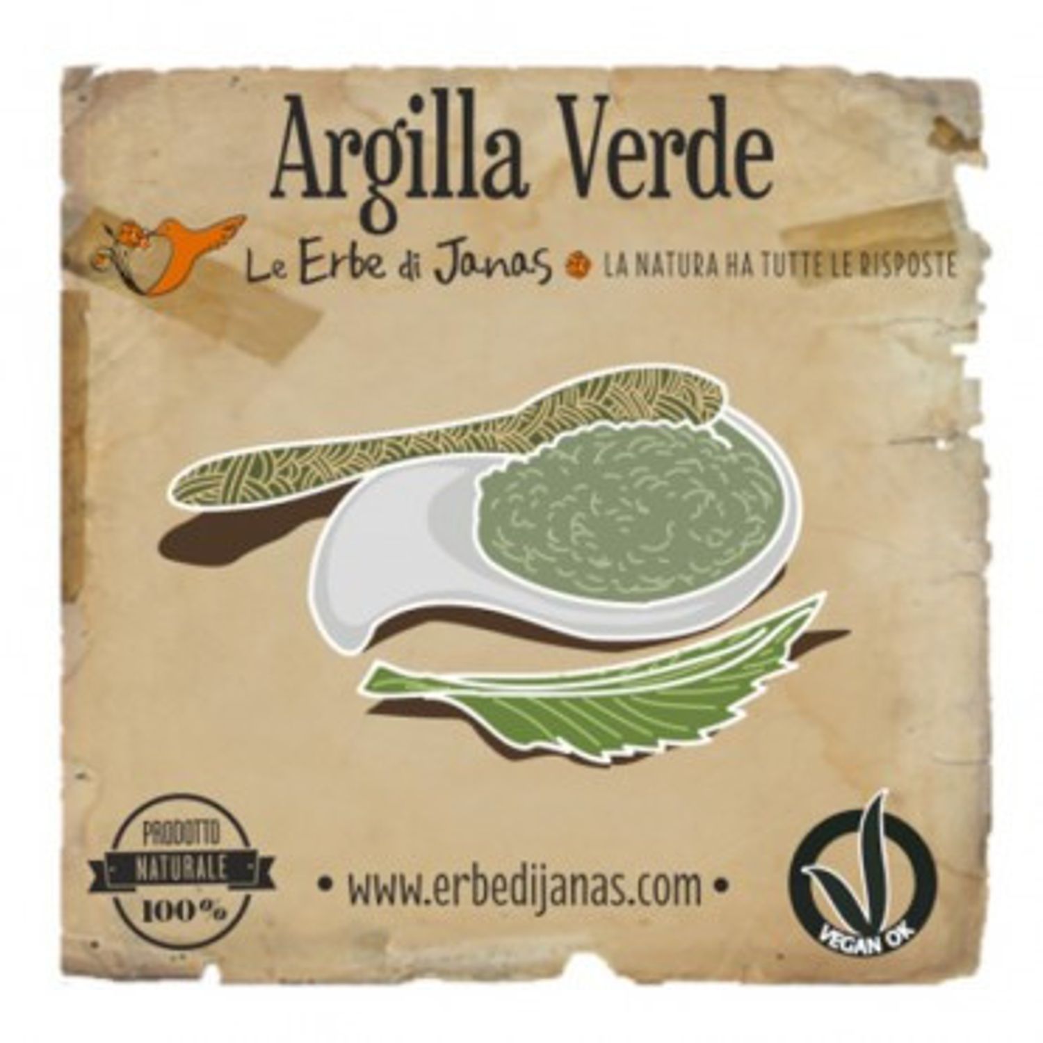 Argila verde Erbe di Janas fotografia produsului