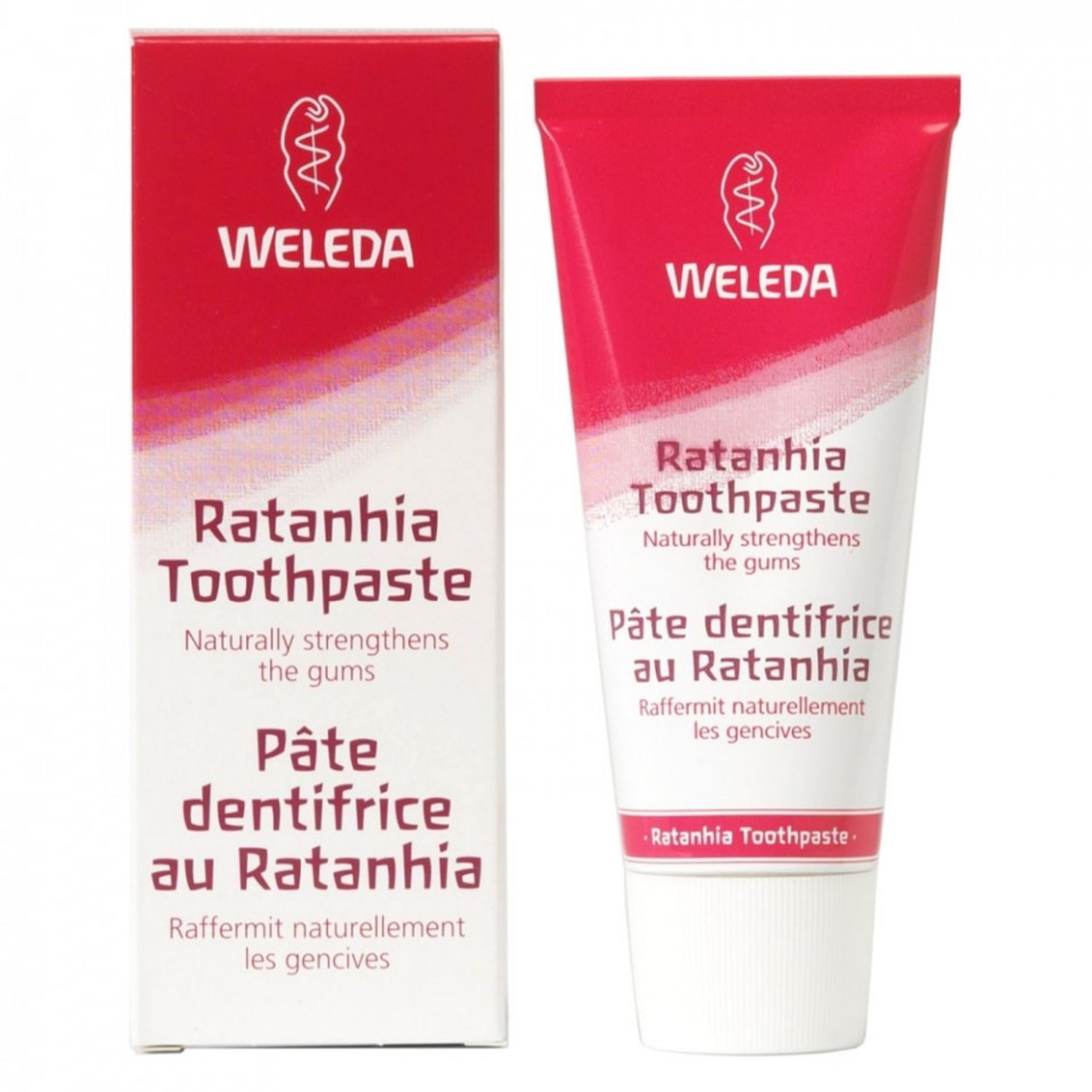 Weleda pasta de dinti bio cu ratanhia fotografia produsului