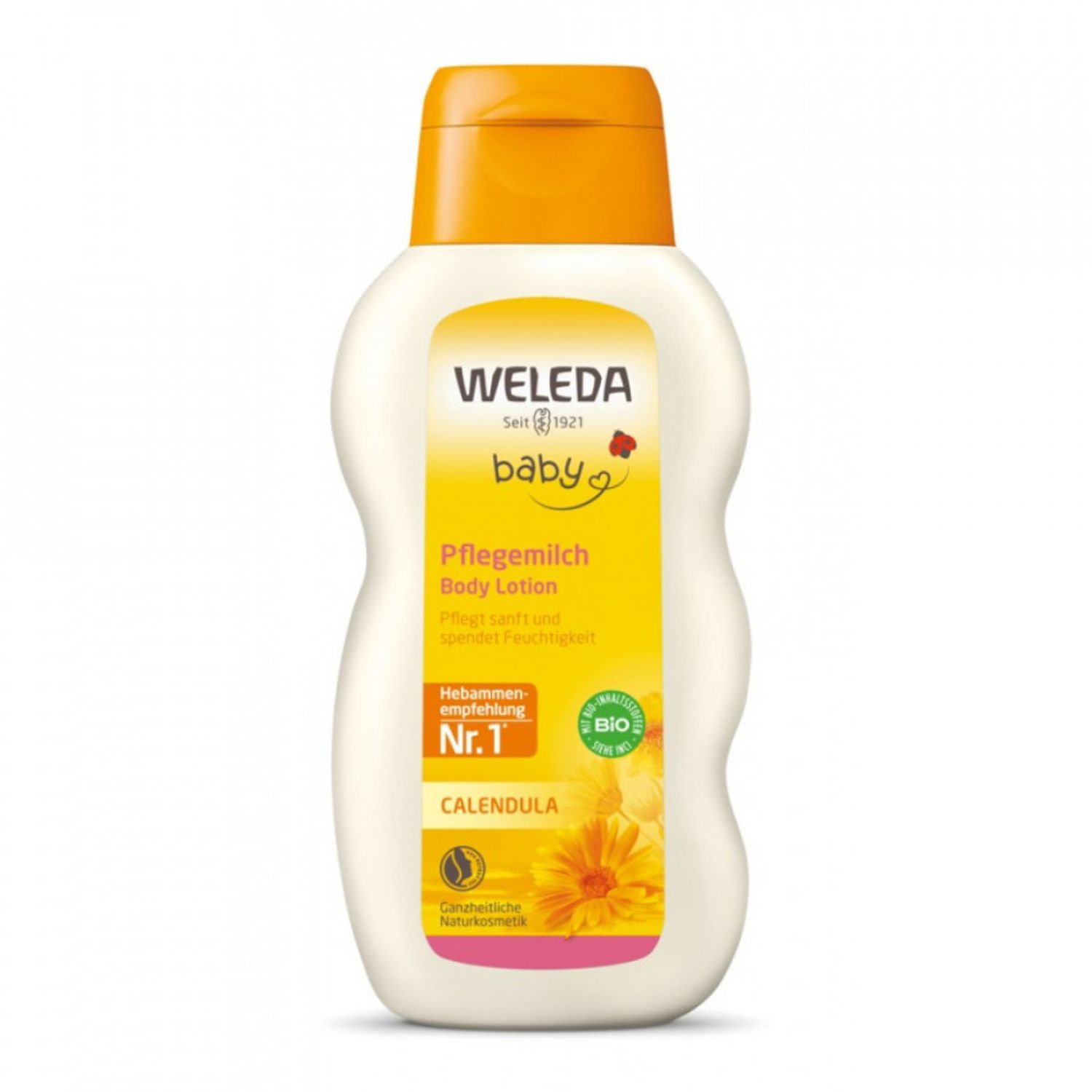 Weleda Baby lotiune de corp bio cu galbenele fotografia produsului