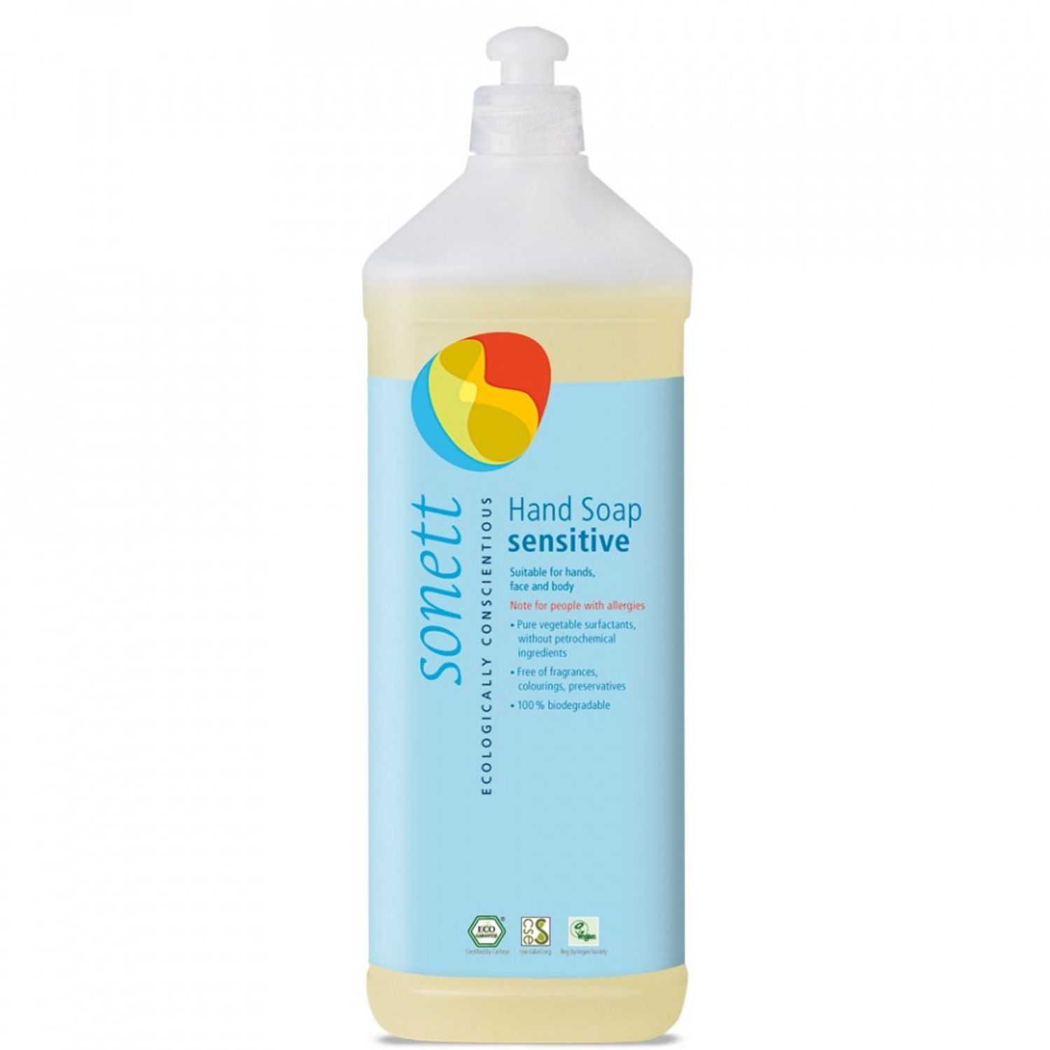 SAPUN LICHID ECOLOGIC - NEUTRU SONETT 1L fotografia produsului