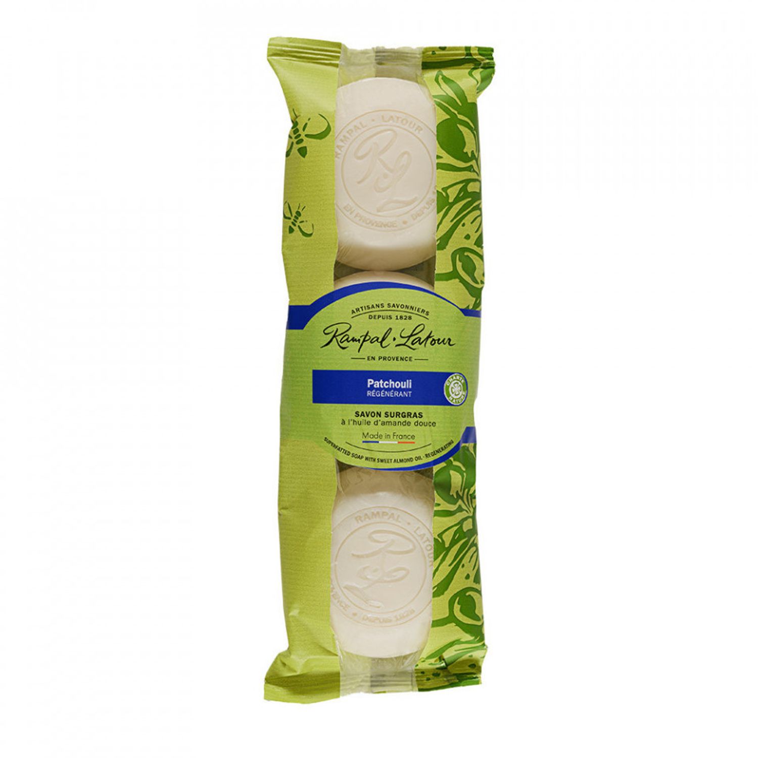 Pachet 3 săpunuri naturale patchouli fotografia produsului