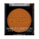 Fard de pleoape Eye Obsession Eyeshadow E166 Gold Coast 2 Gr, Makeup Revolution fotografia produsului