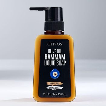 Sapun lichid cu ulei de masline, Hammam - reteta originala Olivos, 450 ml image