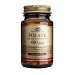 Folate (as Metafolin) 400mcg 50 tabs, Solgar fotografia produsului