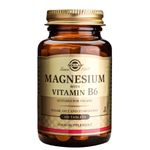 Magnesium + B6 100 tablete, Solgar fotografia produsului