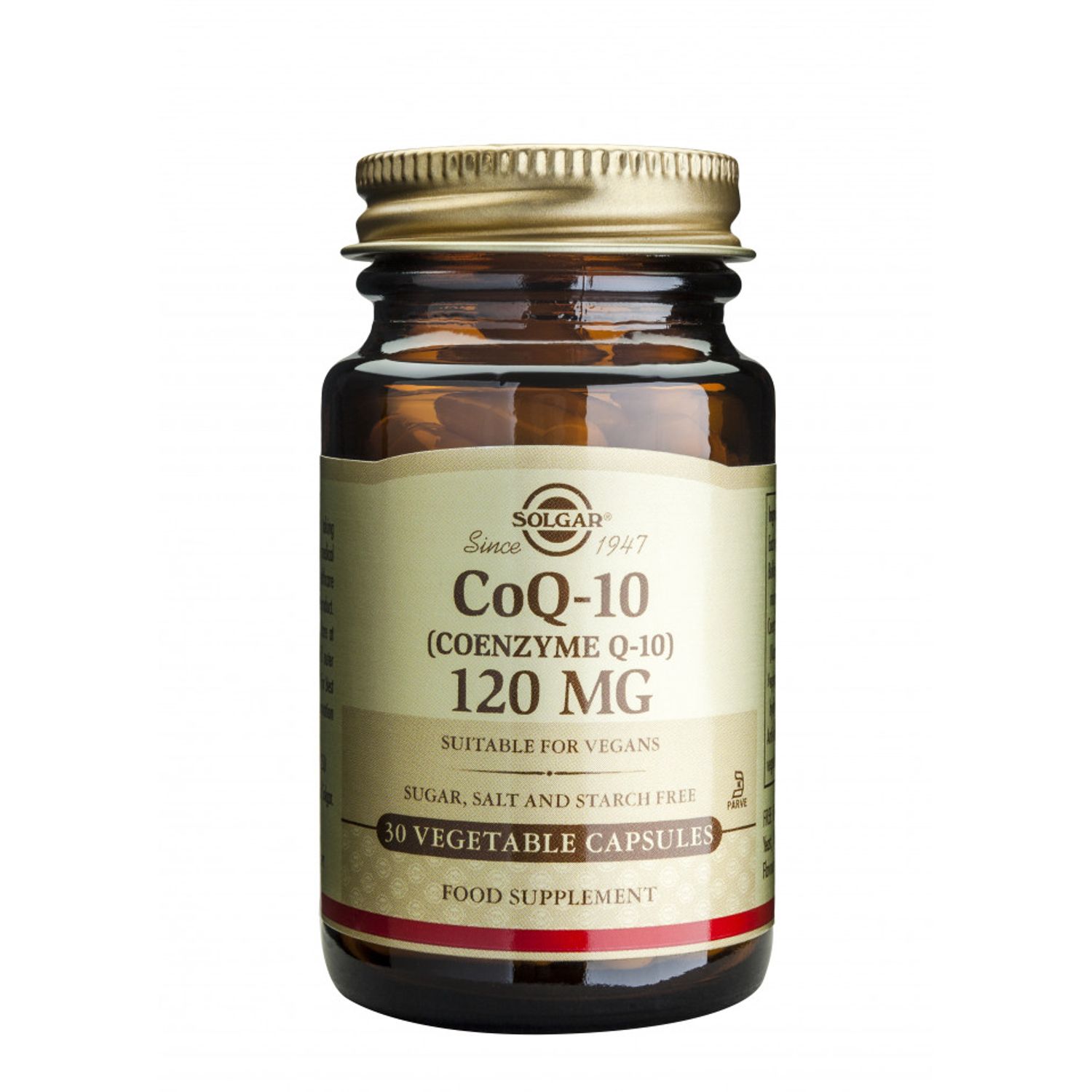 Coenzima Q-10 120mg 30 veg.caps, Solgar fotografia produsului