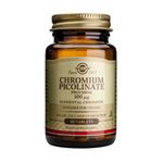 Crom picolinat, Chromium Picolinate, 100mg, 90 tablete, Solgar fotografia produsului