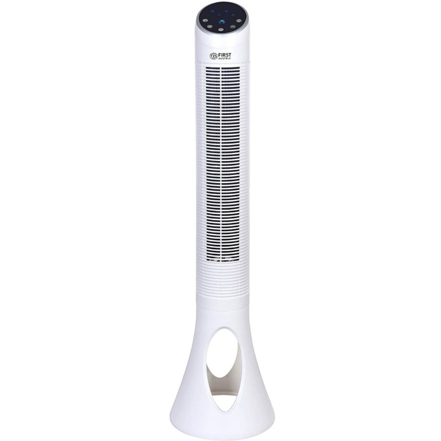 Ventilator turn First Austria FA-5560-3, 60W, Temporizator 12h, Silentios, Telecomanda, Panou tactil, Alb fotografia produsului